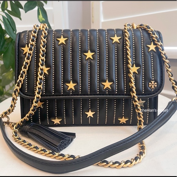 Tory Burch Handbags - ⭐️Tory Burch Small Fleming Star Studded Convertible